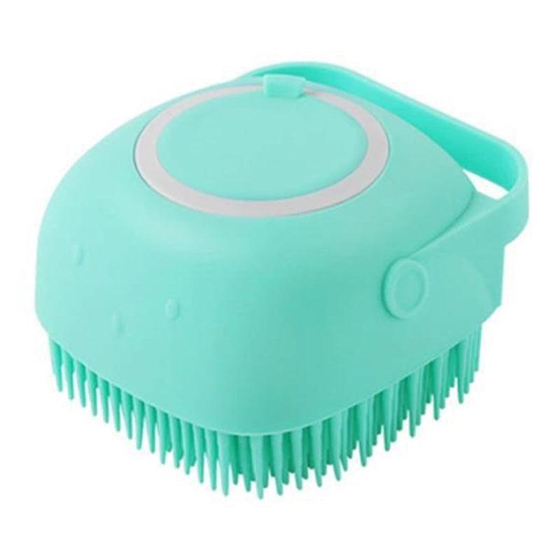 Silicone Pet Grooming Bath Brush - Massage Brush for Dogs & Cats - Pets Perfect