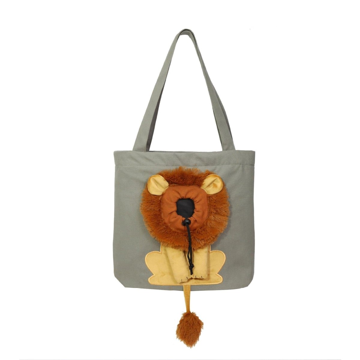 Lion Design Pet Carrier: Portable, Breathable, And Stylish For Travel With Your Furry Friend - Pets Perfect