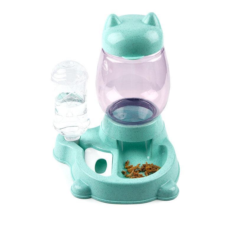 Pet Oasis: Automatic Feeder And Water Dispenser - Pets Perfect
