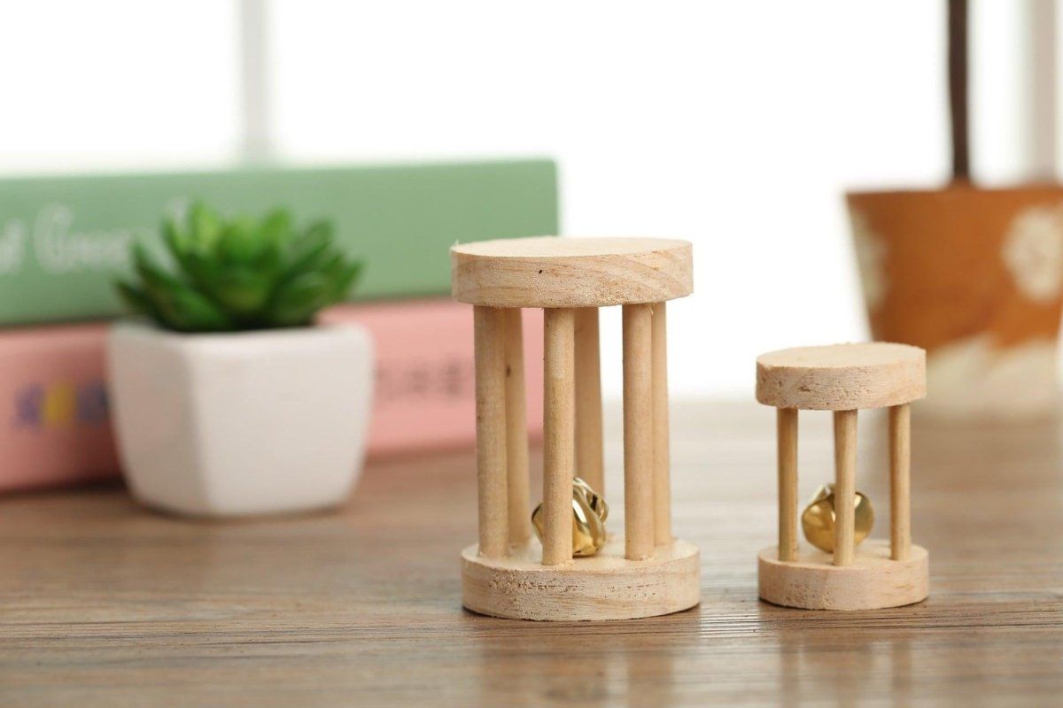 Natural Log Wooden Toy Combo Multi - Pet Molar Fun - Pets Perfect