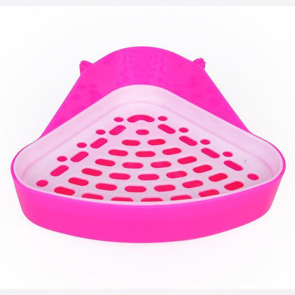Pet Potty Palace: Rabbit Mini Toilet For Guinea Pigs, Chinchillas, And Small Pets - Pets Perfect