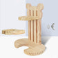 Adjustable Height Wooden Hamster Water Dispenser.