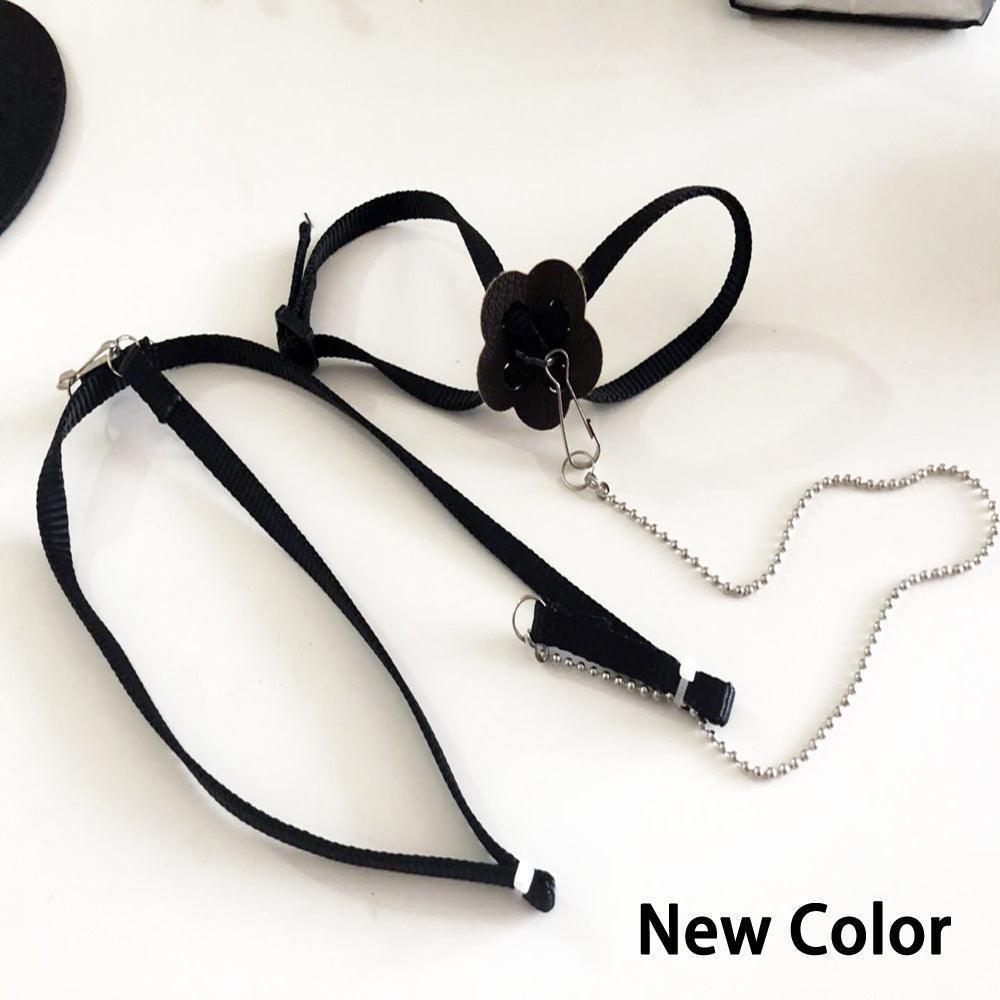 Adjustable Outdoor Lizard Leash - Stylish And Durable Pet Walking Rope.