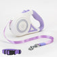 Automatic Pet Dog Cat Traction Rope With Retractable Leash And Collar - Pets Perfect