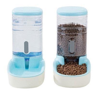 Automatic Pet Feeder and Drinking Fountain Combo - Pets Perfect