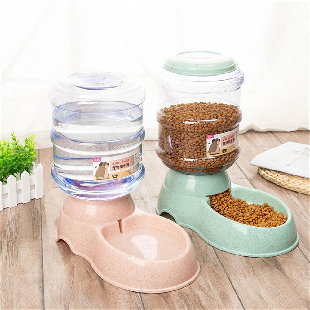 Automatic Pet Feeder and Water Dispenser Combo - Pets Perfect
