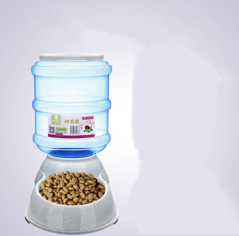 Automatic Pet Feeder & Water Fountain Combo - Large Capacity, Eco - Friendly Design - Pets Perfect