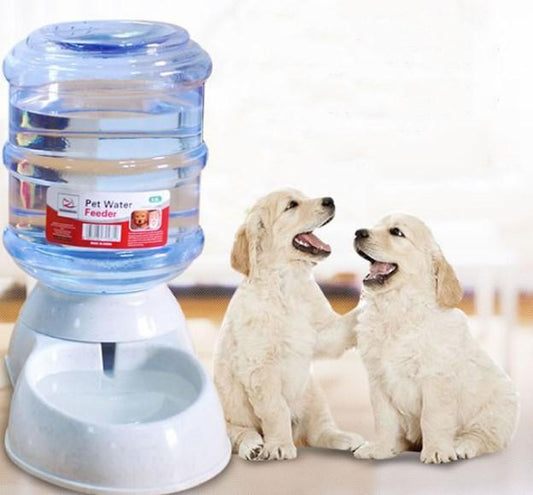 Automatic Pet Feeder & Water Fountain Combo - Large Capacity, Eco-Friendly Design