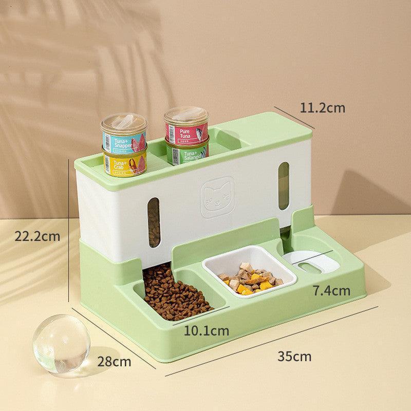 Automatic Pet Feeder With Continuous Water Refilling - Pets Perfect