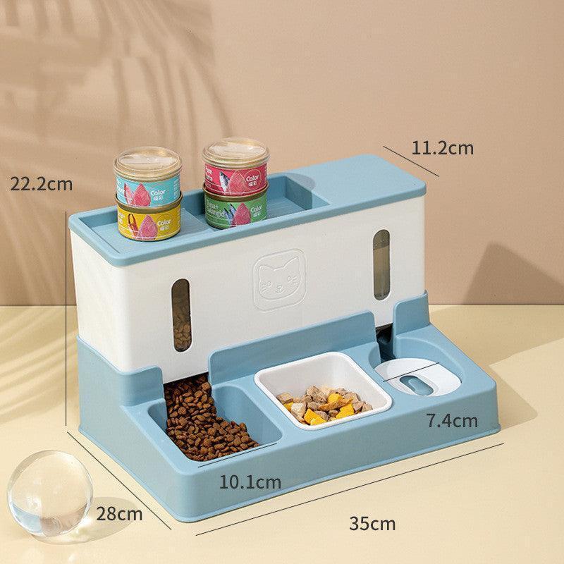 Automatic Pet Feeder With Continuous Water Refilling - Pets Perfect