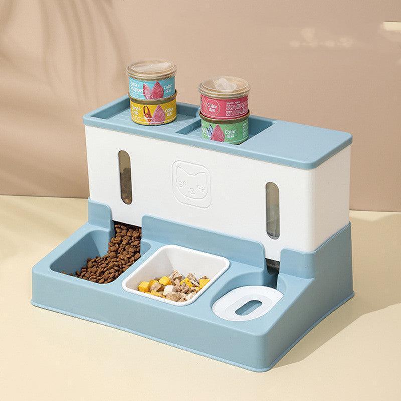Automatic Pet Feeder With Continuous Water Refilling - Pets Perfect