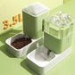 Automatic Pet Feeder With Hygienic Drinking System