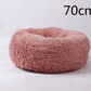 Cozy Haven: Luxurious Round Pet Bed For Winter Comfort - Pets Perfect