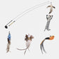 Interactive Feather Cat Teaser Stick - Endless Fun For Your Feline Friend - Pets Perfect