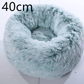 Cozy Haven: Luxurious Round Pet Bed For Winter Comfort - Pets Perfect