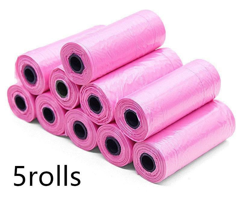 Pet Pooch Pack - Colorful Coiled Dog Waste Bags - Pets Perfect