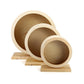 Wooden Hamster Exercise Wheel with Cork Mat - Silent Running Surface - Pets Perfect