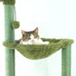 Sleek Sisal Cat Tree With Cozy Hammock - Ultimate Cat Climbing Frame - Pets Perfect