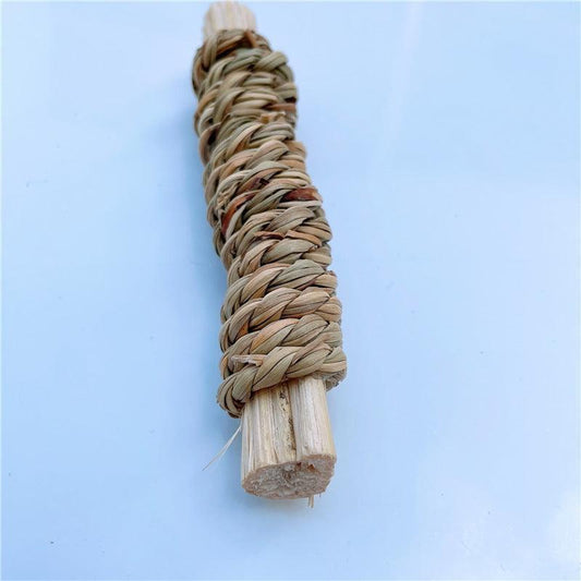 Natural Bamboo Chew Toy for Small Pets - Dental Health.