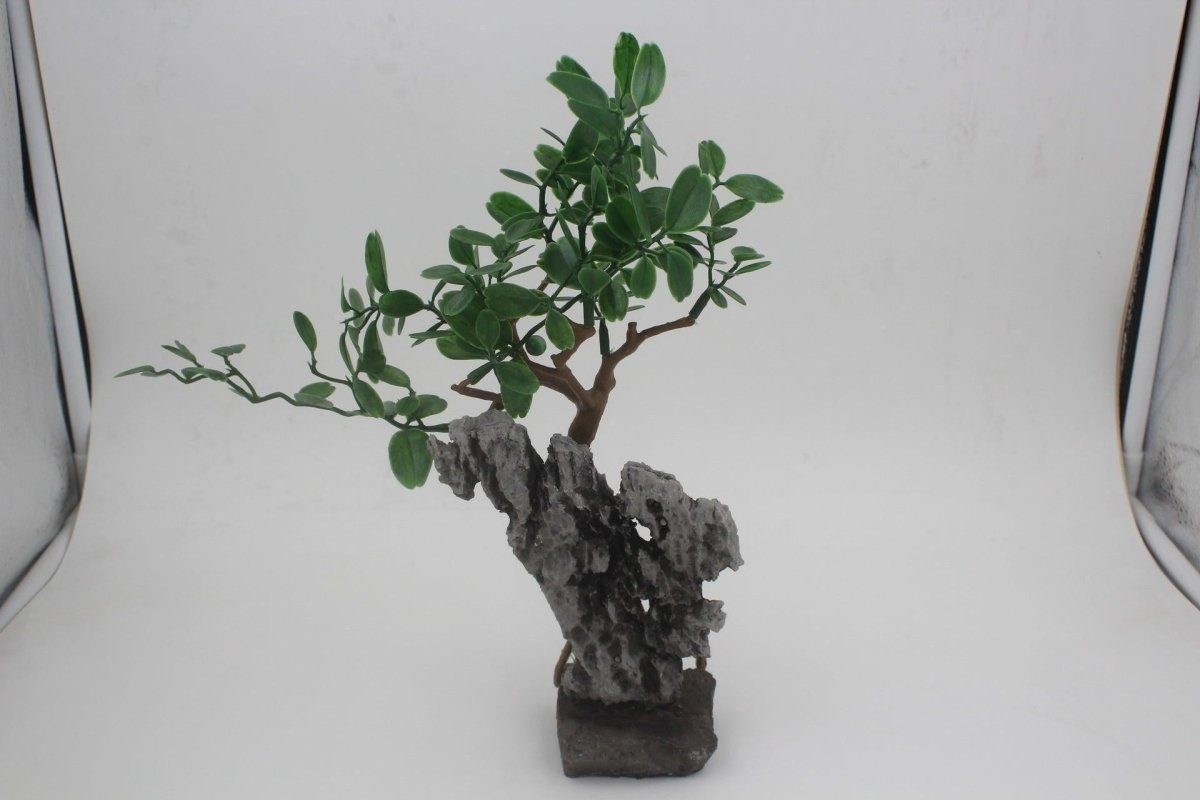 Baolong Reptile Tropical Rainforest Desert Climbing Box Landscaping Decoration Simulation Plant Set - Pets Perfect