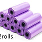 Pet Pooch Pack - Colorful Coiled Dog Waste Bags - Pets Perfect