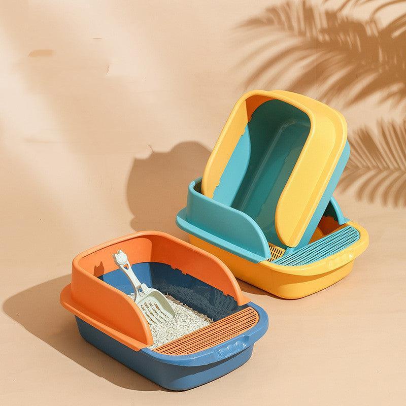 Fully Enclosed Cat Litter Box - The Ultimate Cat Kennel - Pets Perfect