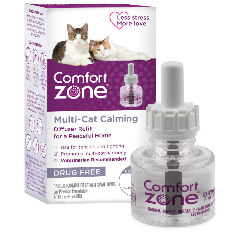 Comfort Zone Comfort Zone Multi Cat Calming Diffuser Refills: 1 ct 1 Refill