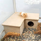 Birchwood Hamster Habitat - Premium European Birch Cage - Pets Perfect