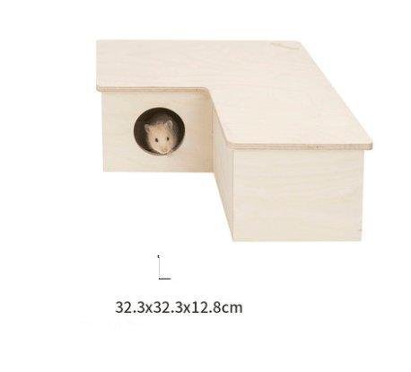 Birchwood Hamster Habitat - Premium European Birch Cage - Pets Perfect