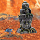 Bodhisattva Head Resin Aquarium Decoration - Stunning Reptile Tank Ornament - Pets Perfect
