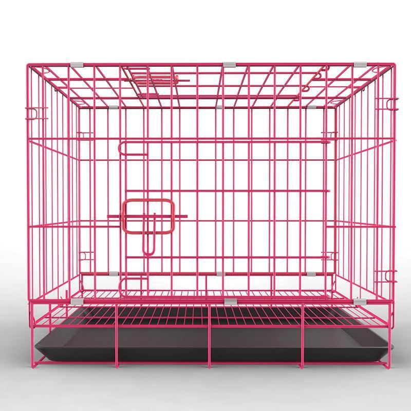 Bold Foldable Dog Pet Cage: Secure Enclosure For Your Furry Friend-4