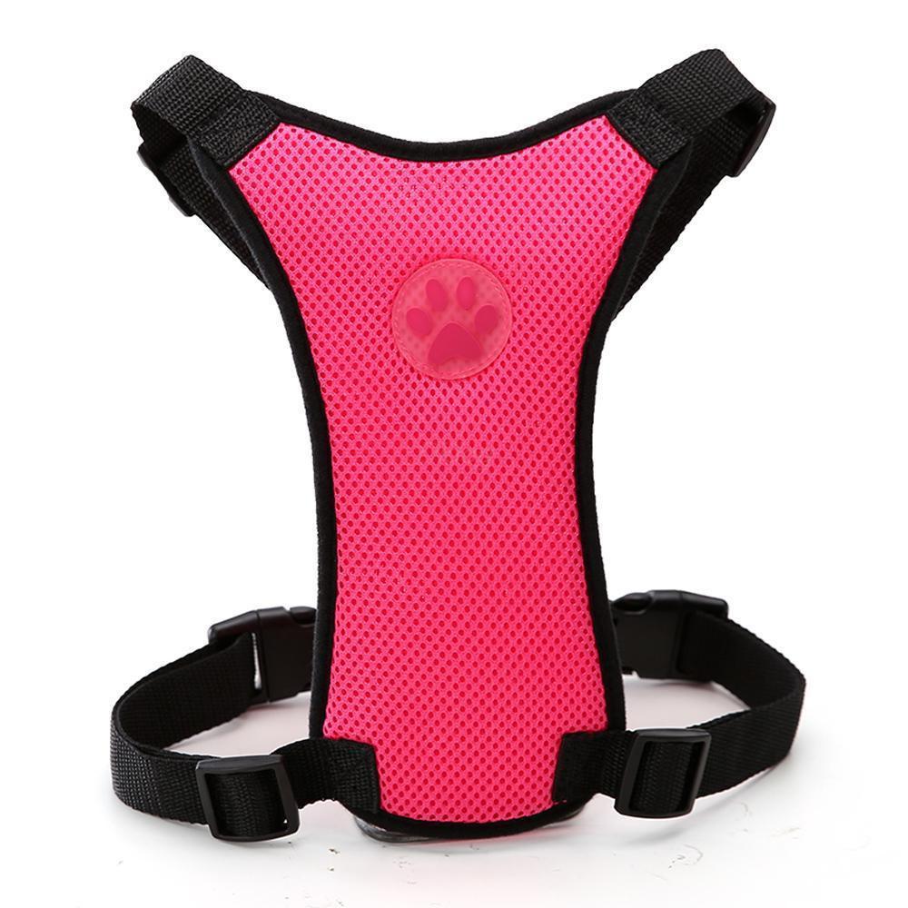 Breathable Mesh Pet Car Safety Chest Harness - Pets Perfect
