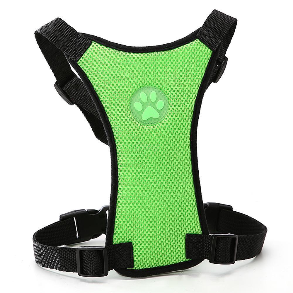 Breathable Mesh Pet Car Safety Chest Harness - Pets Perfect