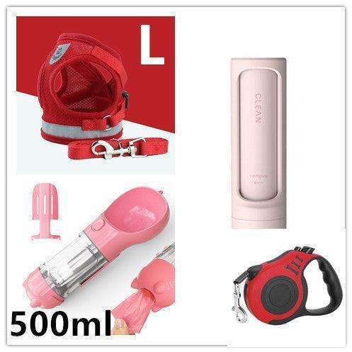 Breathable Mesh Pet Leash With Reflective Design And Matching Belt - Pets Perfect