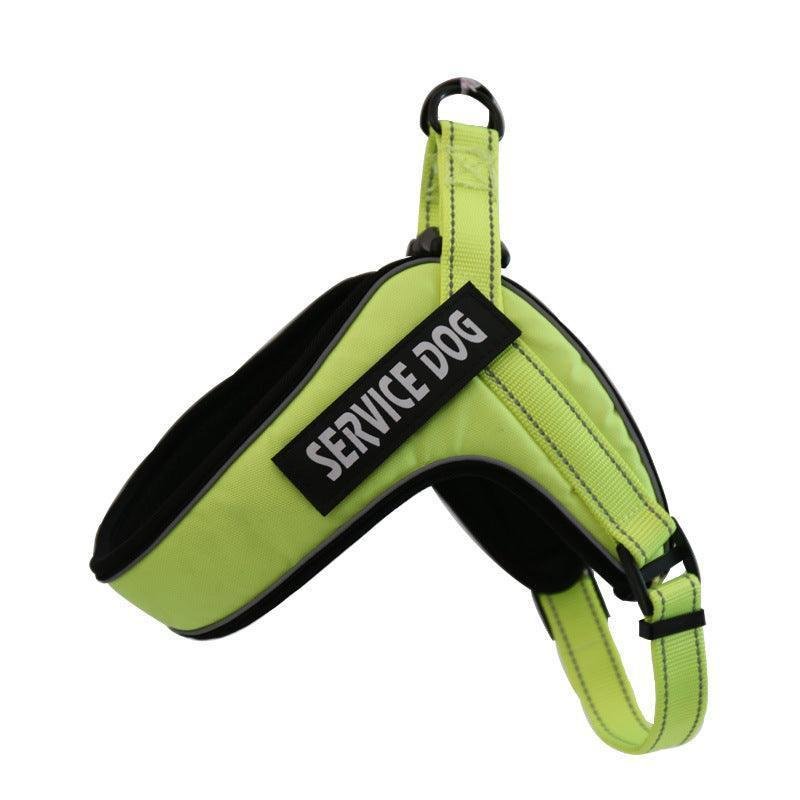 Breathable Reflective Dog Harness Vest With Customizable Velcro Design - Pets Perfect