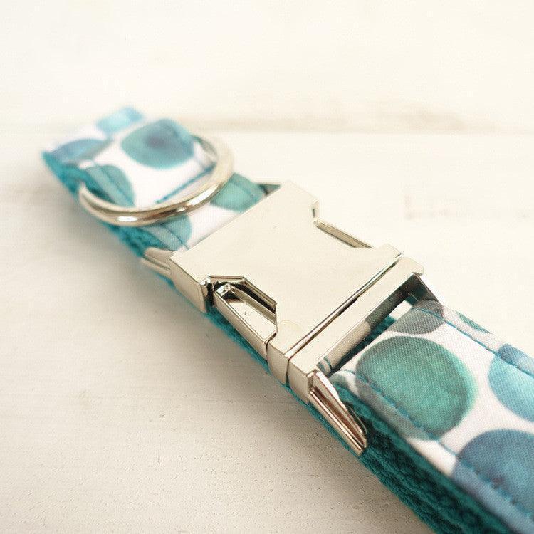 Bubble Pattern Dog Collar - Durable Polyester Collar for Active Dogs - Pets Perfect