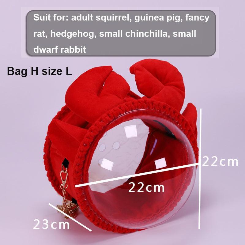 Pet Paradise Portable Hamster Cage - Travel Carrier with Going Out Bag for Small Pets - Pets Perfect