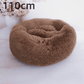 Cozy Haven: Luxurious Round Pet Bed For Winter Comfort - Pets Perfect