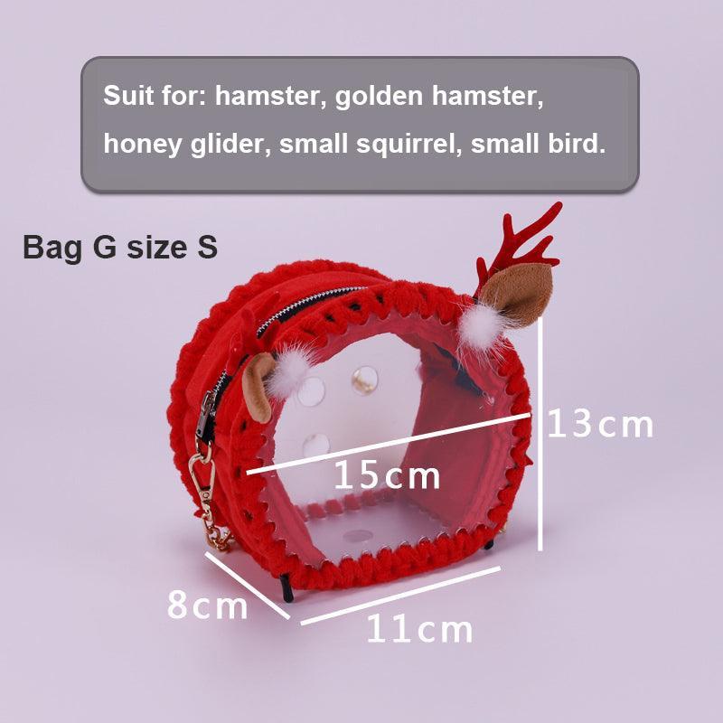 Pet Paradise Portable Hamster Cage - Travel Carrier with Going Out Bag for Small Pets - Pets Perfect
