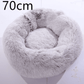 Cozy Haven: Luxurious Round Pet Bed For Winter Comfort - Pets Perfect