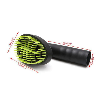 Pet Hair Vacuum Grooming Brush Attachment - 32mm Vacuum Compatible - Pets Perfect