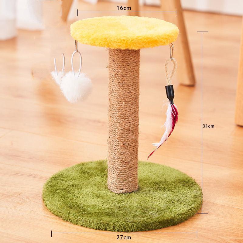 Durable Vertical Cat Scratcher - The Ultimate Anti - Scratch Toy For Cats - Pets Perfect
