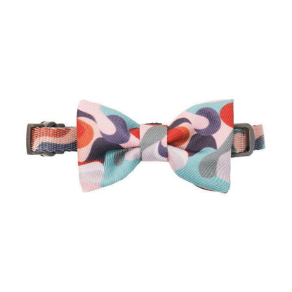 Casual Cotton Bow Tie Cat Collar - Stylish And Playful Accessory For Your Feline Friend - Pets Perfect
