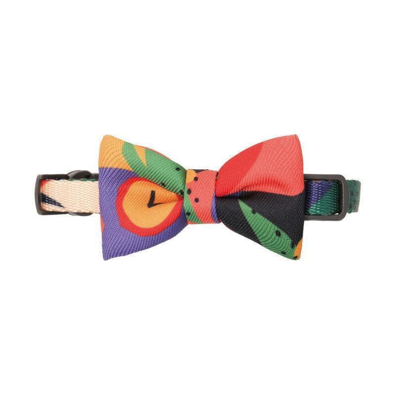 Casual Cotton Bow Tie Cat Collar - Stylish And Playful Accessory For Your Feline Friend - Pets Perfect