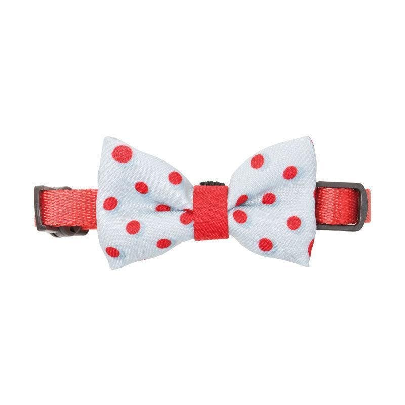 Casual Cotton Bow Tie Cat Collar - Stylish And Playful Accessory For Your Feline Friend - Pets Perfect