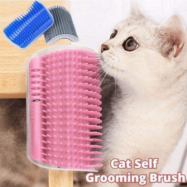 Cat Bliss Brush: Self - Grooming And Massage Device - Pets Perfect