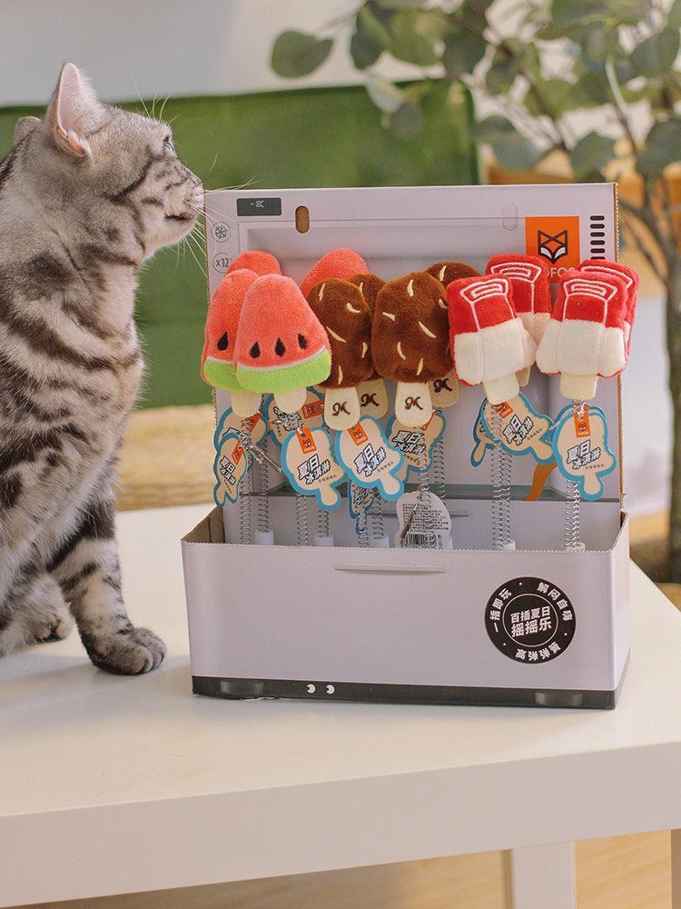 Cat Sticks - Fun Ice Cream Trio Toy Set - Pets Perfect