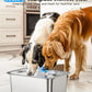 3 Gallon Extra Large Stainless Steel Dog Water Fountain - Pets Perfect