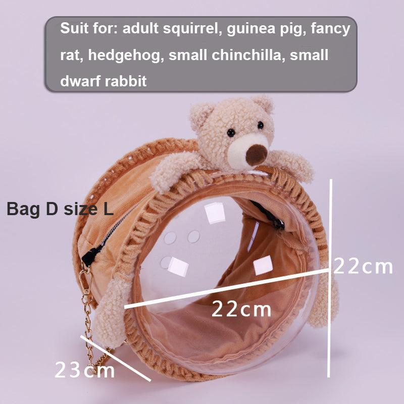 Pet Paradise Portable Hamster Cage - Travel Carrier with Going Out Bag for Small Pets - Pets Perfect