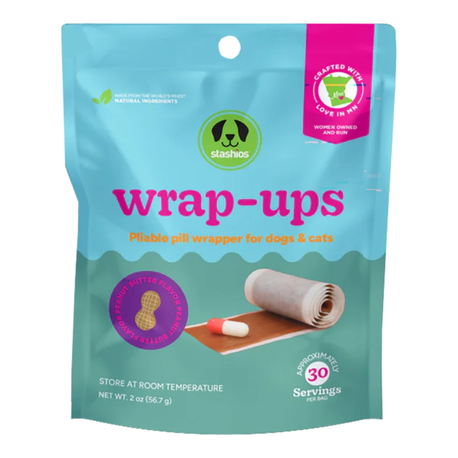 Stashios Wrap-Ups Peanut Butter 2.oz